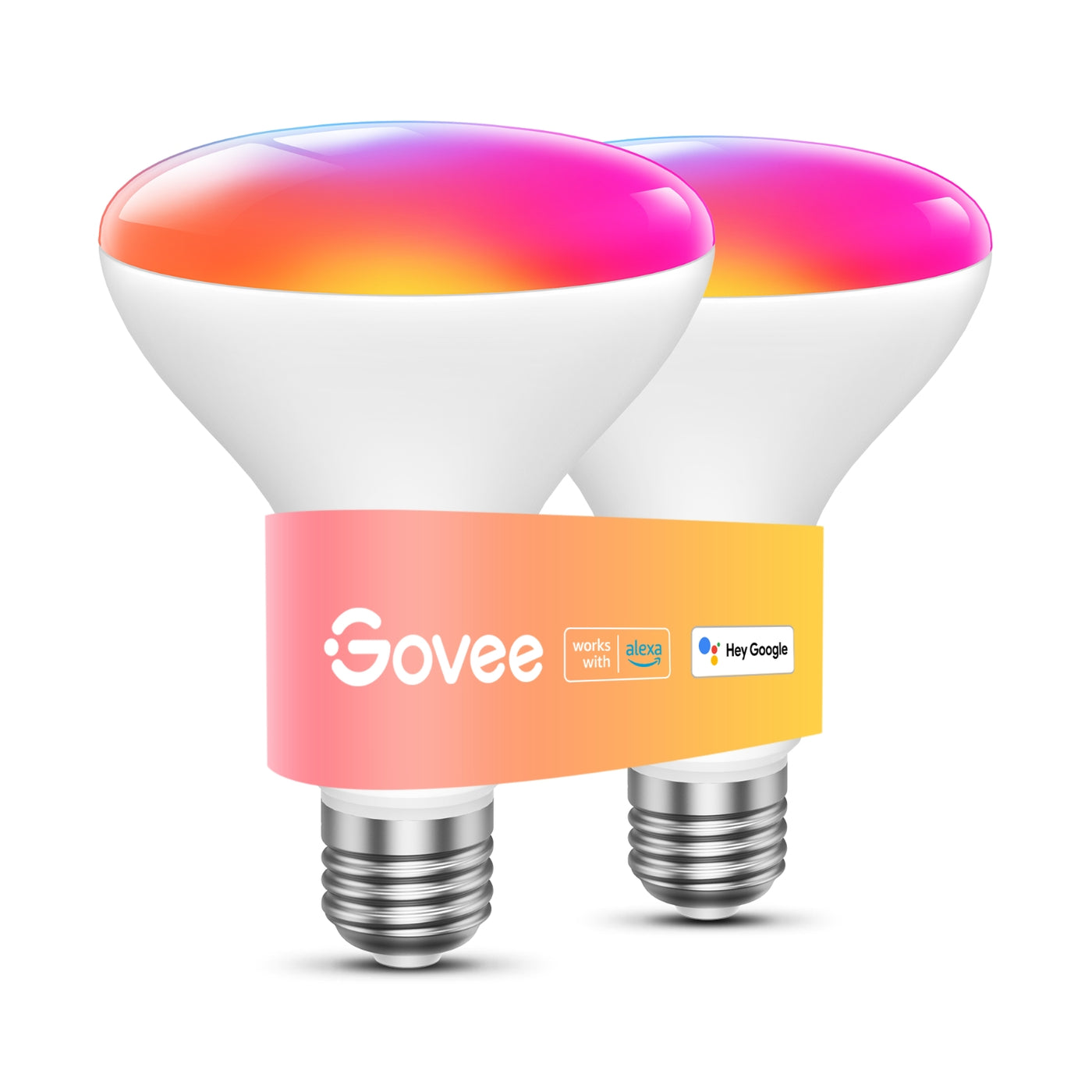 Govee RGBWW Smart BR30 LED Light Bulbs