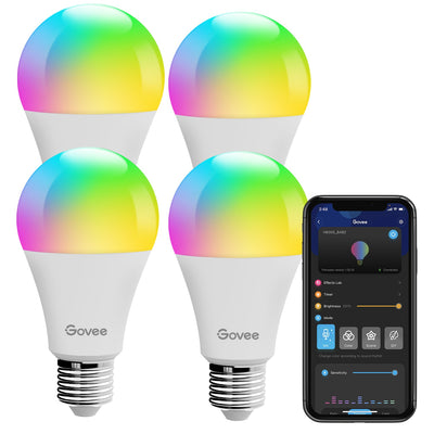 Refurbished Govee Bluetooth RGBWW Smart LED Bulbs