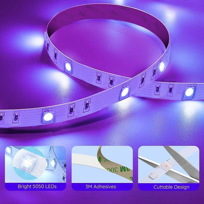 Govee RGB LED Strip Lights with Remote Control (2*16.4ft)