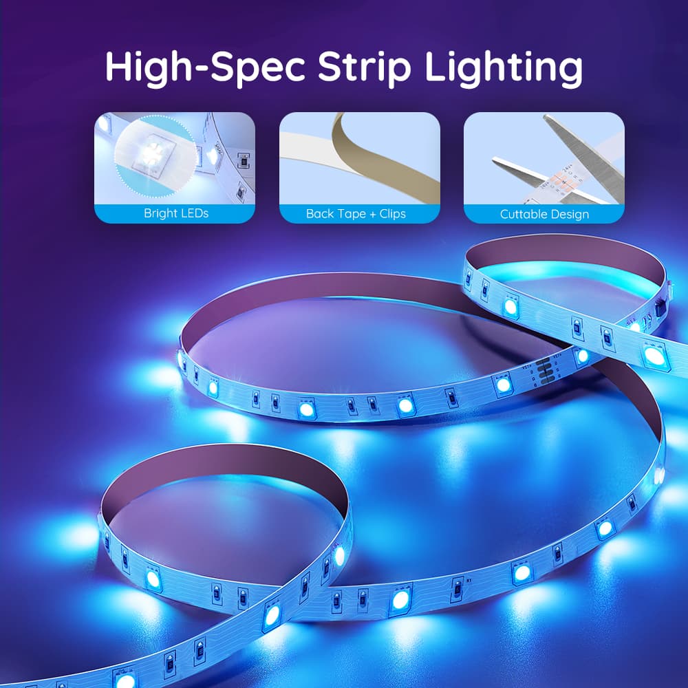 Govee RGB LED Strip Lights With Remote
