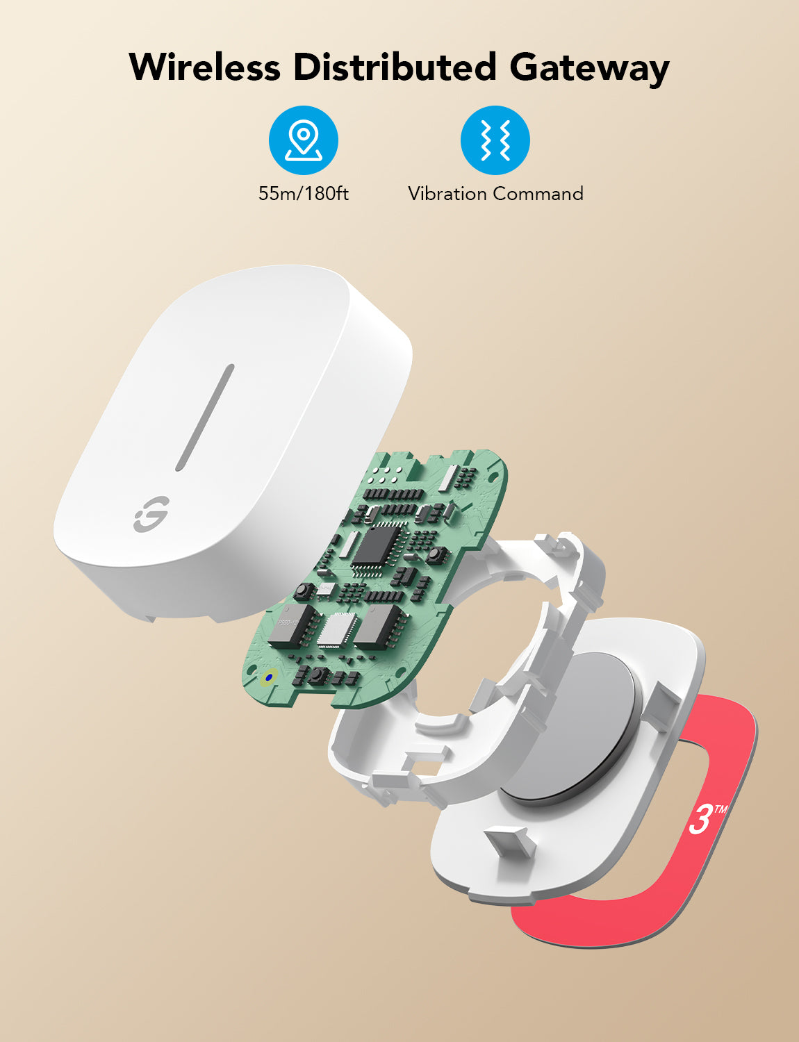 GoveeLife Wireless Mini Vibration Sensor