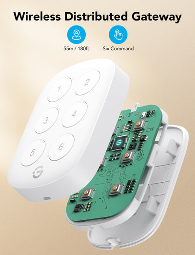 GoveeLife Wireless Mini Smart 6 Button Sensor, Group Control Devices