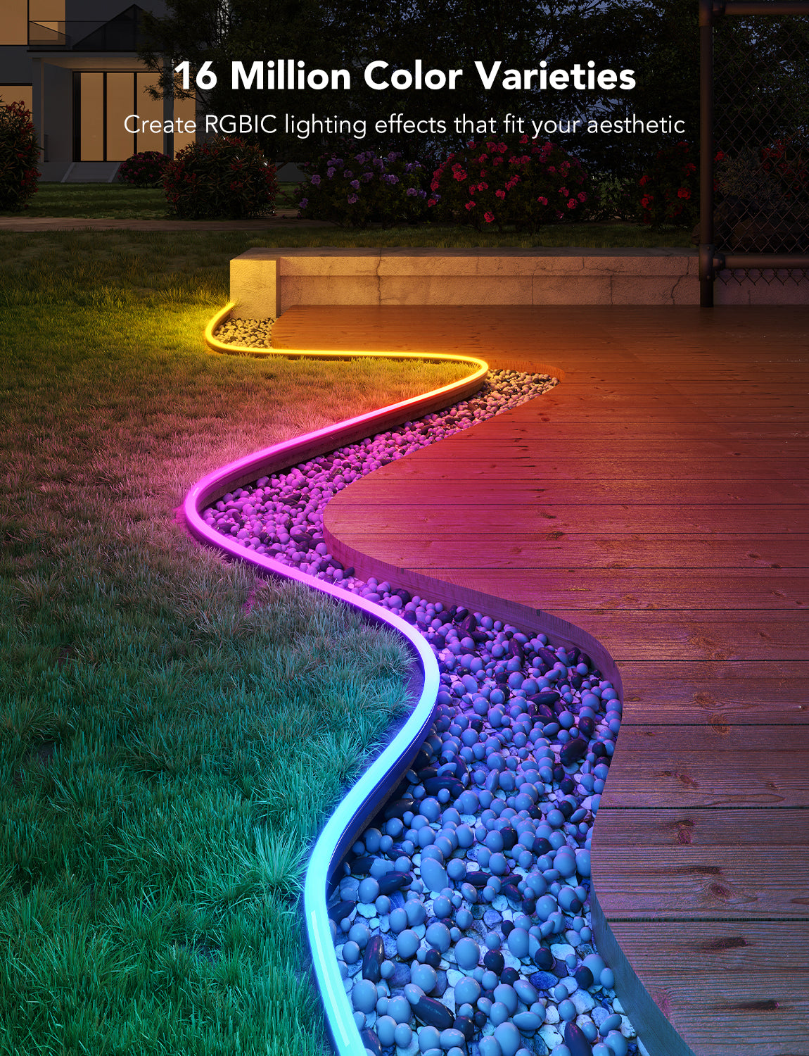 Govee RGBIC Outdoor Neon Rope Light