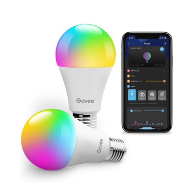  Govee Bluetooth RGBWW Smart LED Bulbs - Govee 
