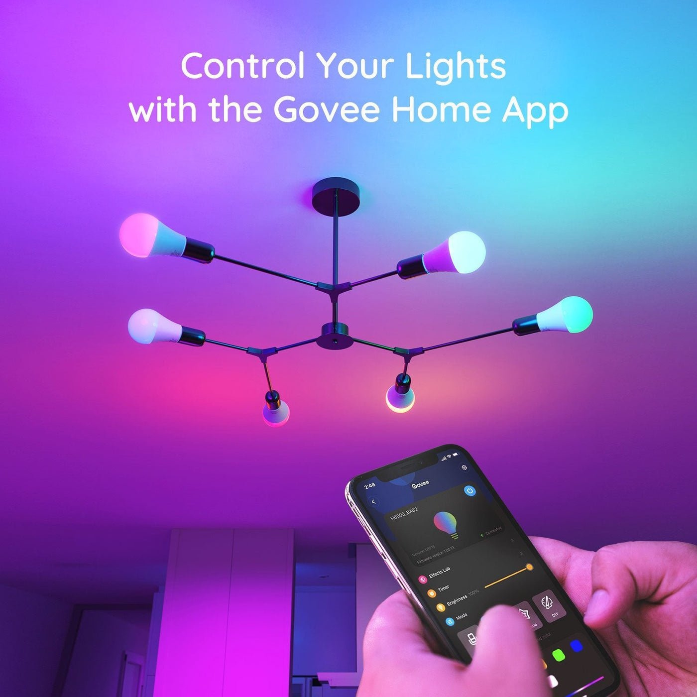 Govee Bluetooth RGBWW Smart LED Bulbs - Govee