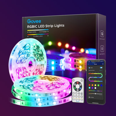 Govee RGBIC LED Strip Lights（2*16.4Ft) - Govee
