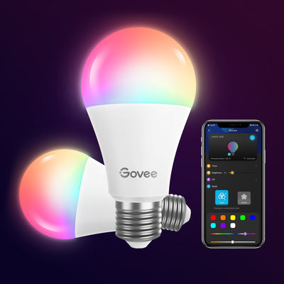  Govee Wi-Fi LED Bulb(2 Pack) - Govee 